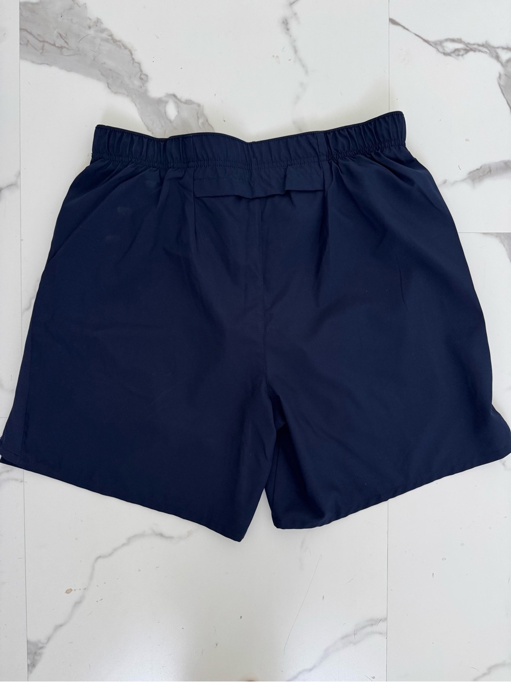 Nike Dri-FIT Navy Running Training Shorts Men’s Medium Athletic Gym Activewear - Picture 10 of 10